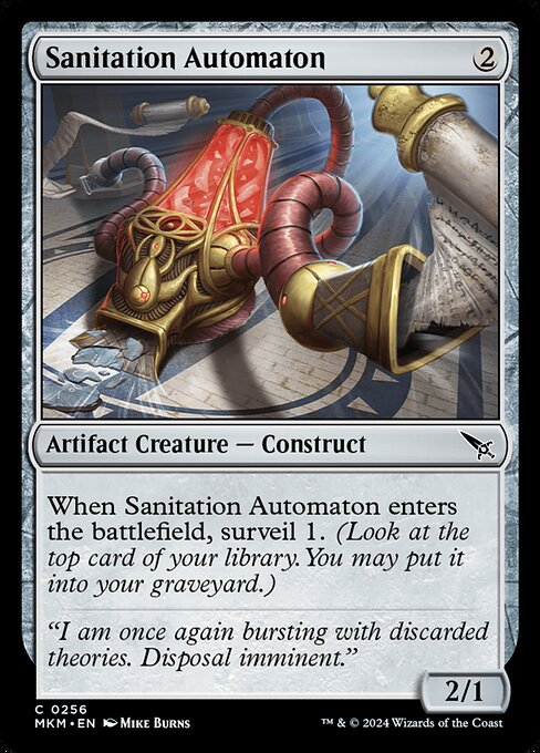 Sanitation Automaton - Murders at Karlov Manor Common Card