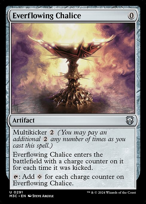 Everflowing Chalice - Modern Horizons 3 Commander Uncommon Card