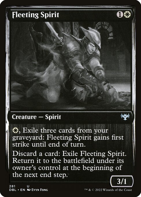 Fleeting Spirit - Innistrad: Double Feature Uncommon Card