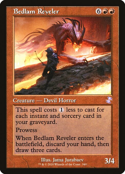 Bedlam Reveler - Time Spiral Remastered Special Card