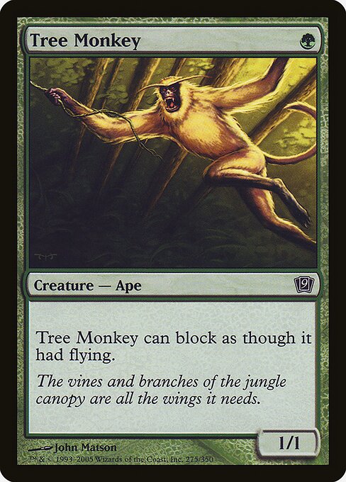 Tree Monkey - Ninth Edition Common Card