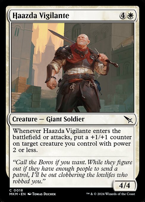 Haazda Vigilante - Murders at Karlov Manor Common Card