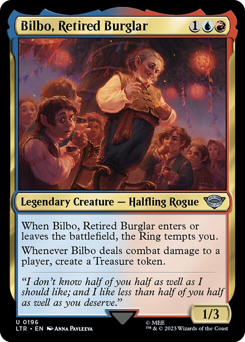 Bilbo, Retired Burglar - The Lord of the Rings: Tales of Middle-earth Uncommon Card