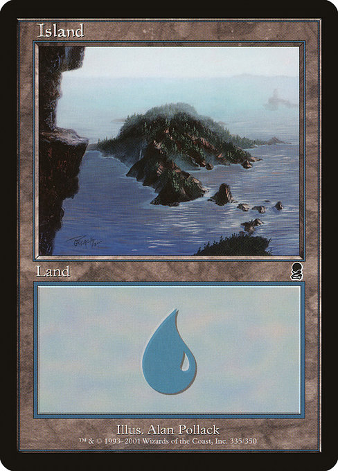 Island - Odyssey Common Card