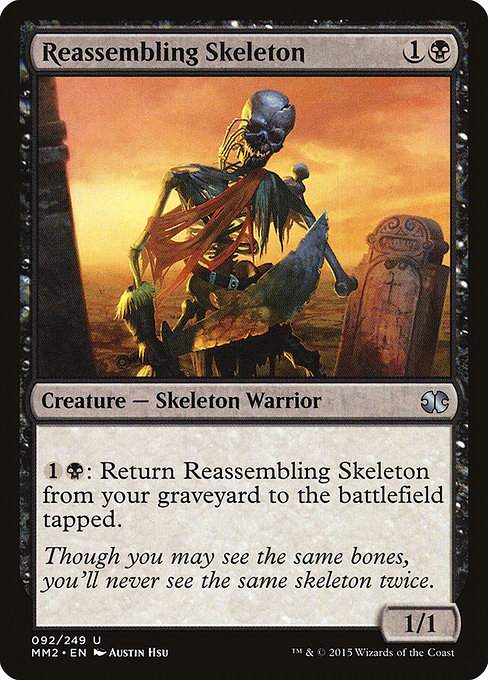 Reassembling Skeleton - Modern Masters 2015 Uncommon Card