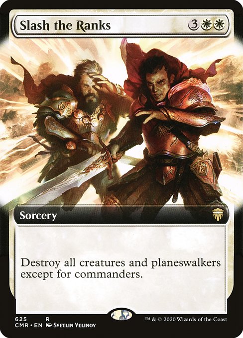 Slash the Ranks - Commander Legends Rare Card