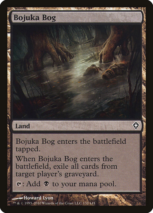 Bojuka Bog - Worldwake Common Card