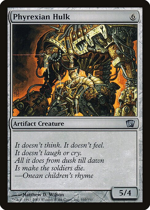 Phyrexian Hulk - Eighth Edition Uncommon Card