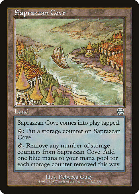 Saprazzan Cove - Mercadian Masques Uncommon Card