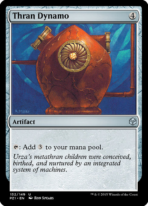 Thran Dynamo - Legendary Cube Prize Pack Uncommon Card