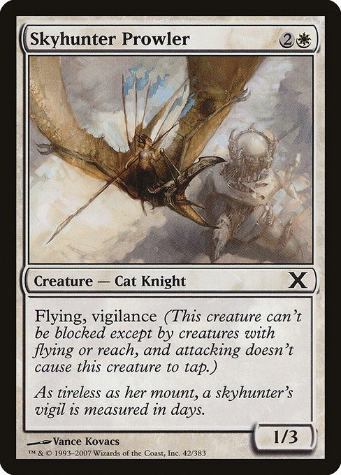 Skyhunter Prowler - Tenth Edition Common Card