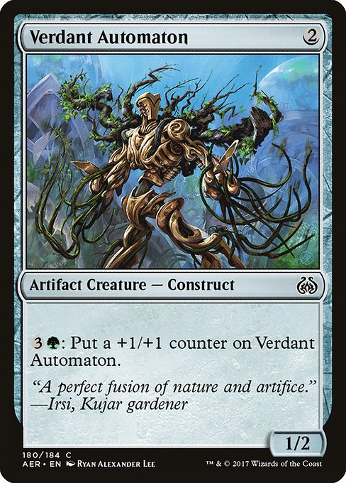 Verdant Automaton - Aether Revolt Common Card
