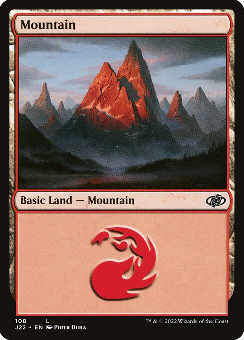 Mountain - Jumpstart 2022 Common Card