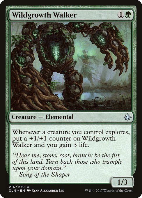 Wildgrowth Walker - Ixalan Uncommon Card