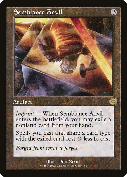 Semblance Anvil - The Brothers' War Retro Artifacts Rare Card