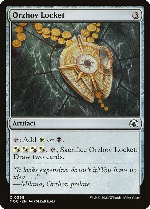 Orzhov Locket - March of the Machine Commander Common Card