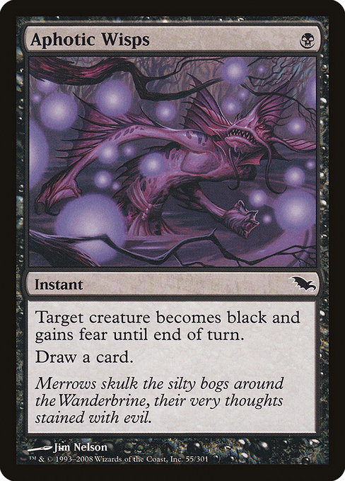 Aphotic Wisps - Shadowmoor Common Card