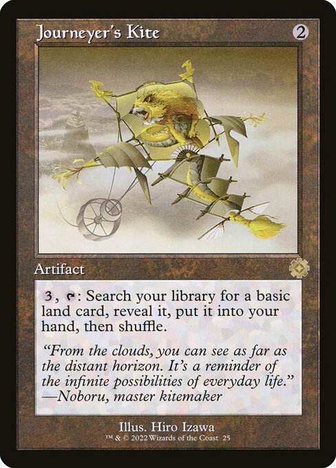 Journeyer's Kite - The Brothers' War Retro Artifacts Rare Card