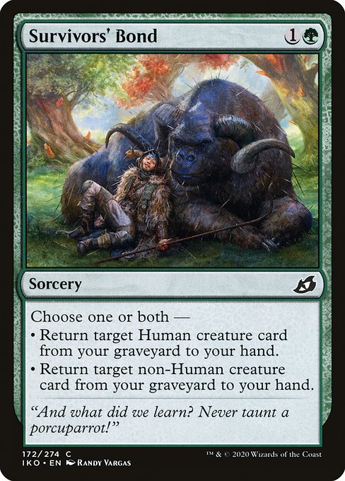Survivors' Bond - Ikoria: Lair of Behemoths Common Card
