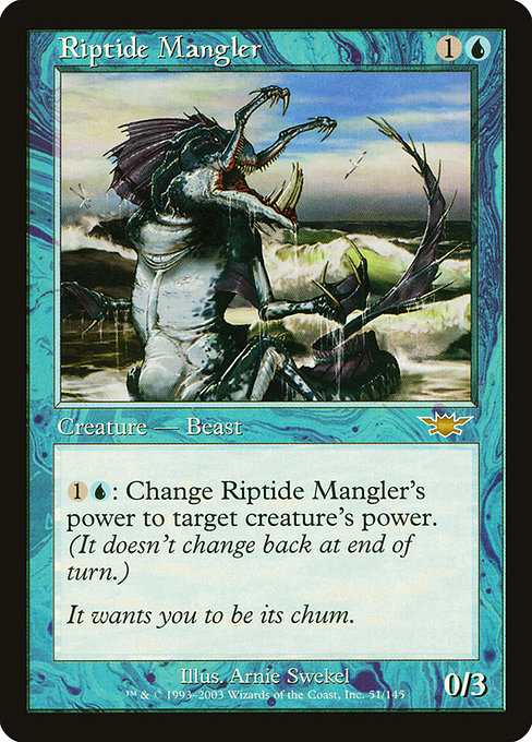 Riptide Mangler - Legions Rare Card
