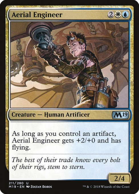 Aerial Engineer - Core Set 2019 Uncommon Card
