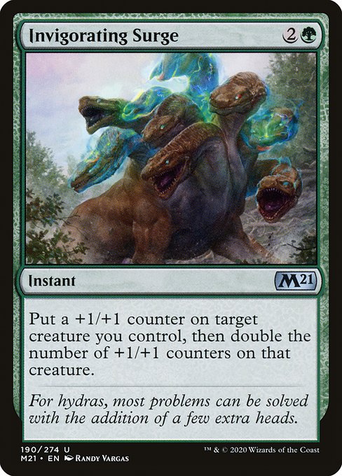 Invigorating Surge - Core Set 2021 Uncommon Card