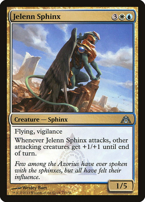 Jelenn Sphinx - Dragon's Maze Uncommon Card