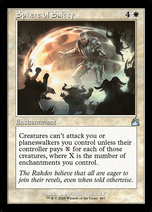 Sphere of Safety - Ravnica Remastered Uncommon Card