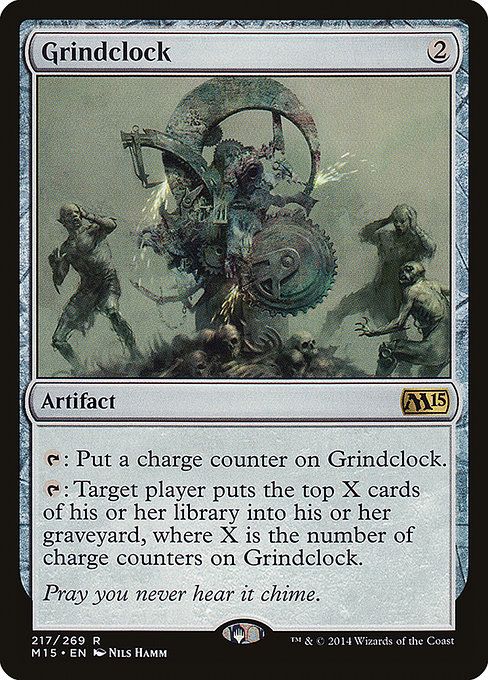 Grindclock - Magic 2015 Rare Card