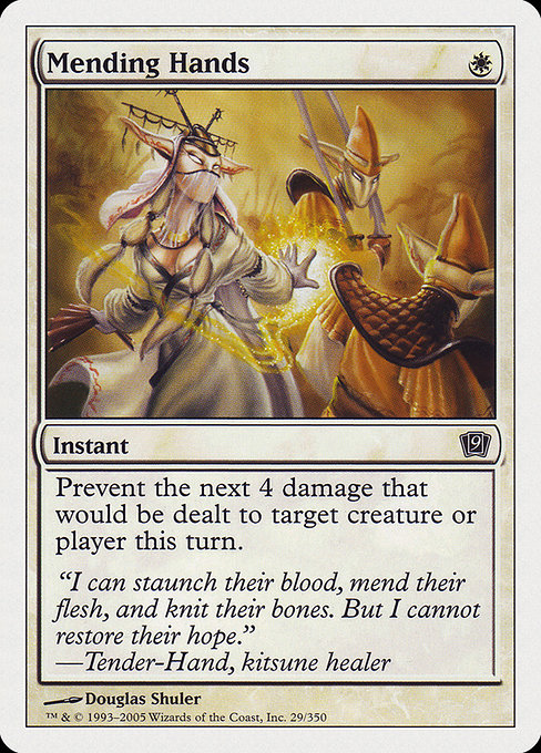 Mending Hands - Ninth Edition Common Card