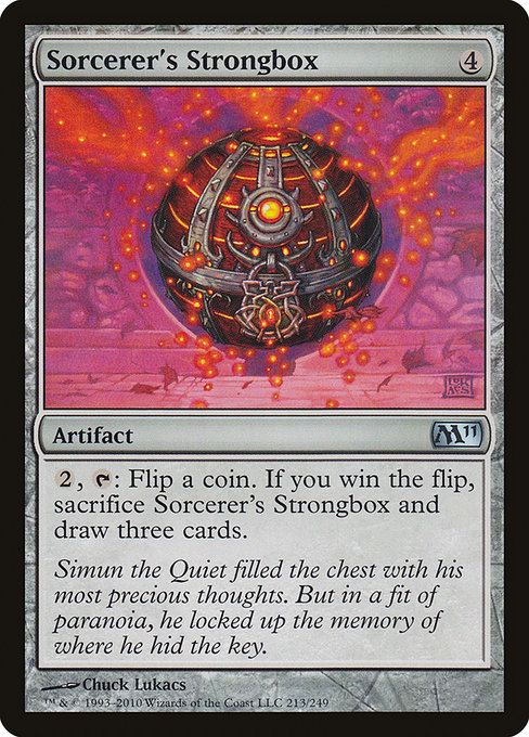 Sorcerer's Strongbox - Magic 2011 Uncommon Card