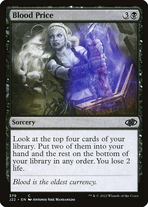 Blood Price - Jumpstart 2022 Common Card