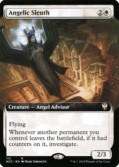 Angelic Sleuth - New Capenna Commander Rare Card