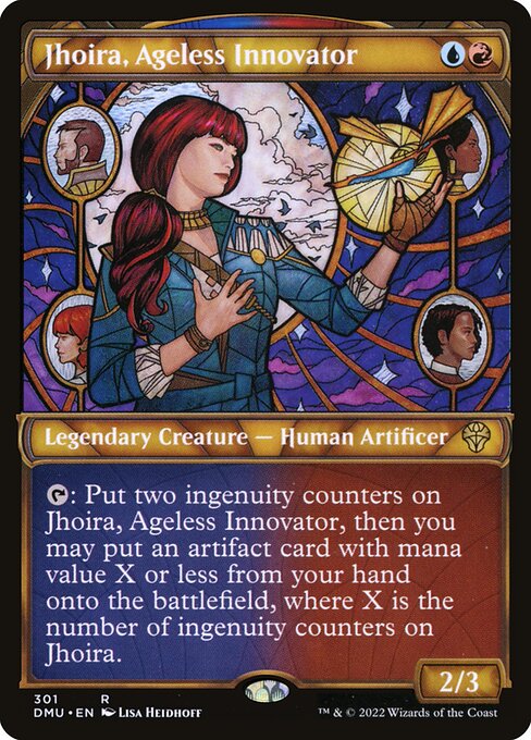 Jhoira, Ageless Innovator - Dominaria United Rare Card