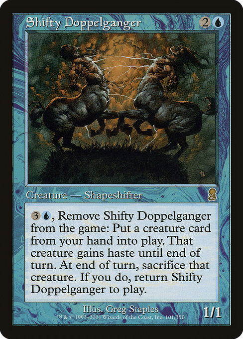 Shifty Doppelganger - Odyssey Rare Card