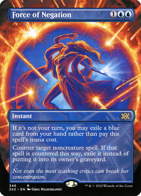 Force of Negation - Double Masters 2022 Rare Card