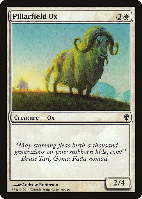 Pillarfield Ox - Conspiracy Common Card