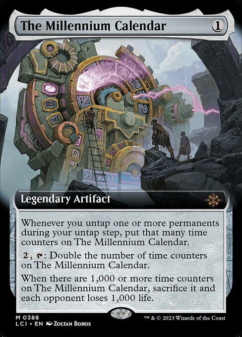 The Millennium Calendar - The Lost Caverns of Ixalan Mythic Card