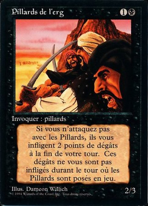 Erg Raiders - Foreign Black Border Common Card