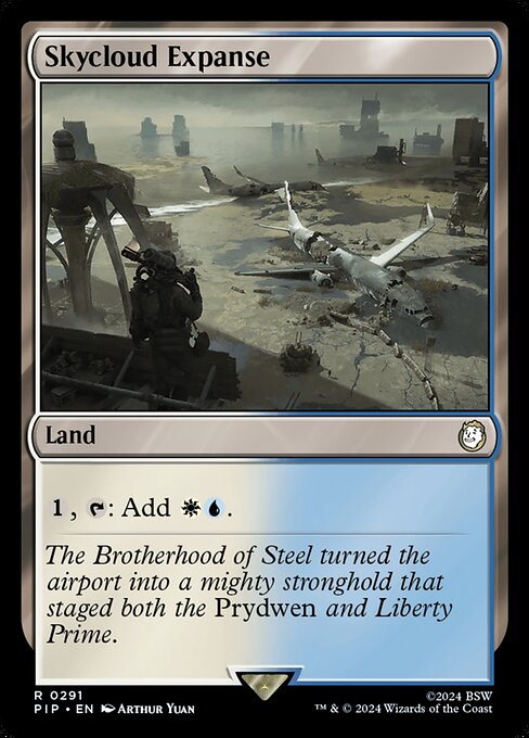 Skycloud Expanse - Fallout Rare Card