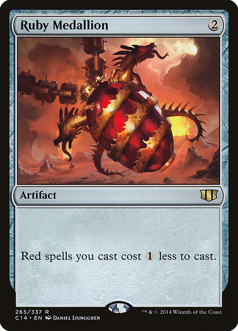 Ruby Medallion - Commander 2014 Rare Card