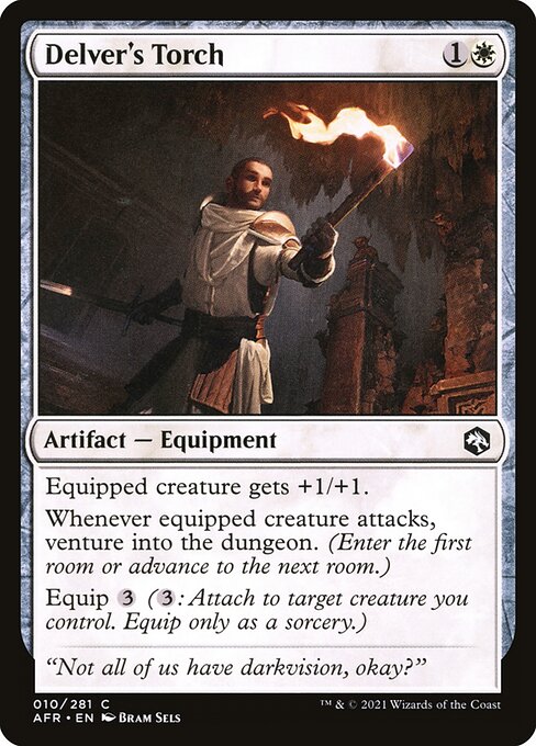 Delver's Torch - Adventures in the Forgotten Realms Common Card