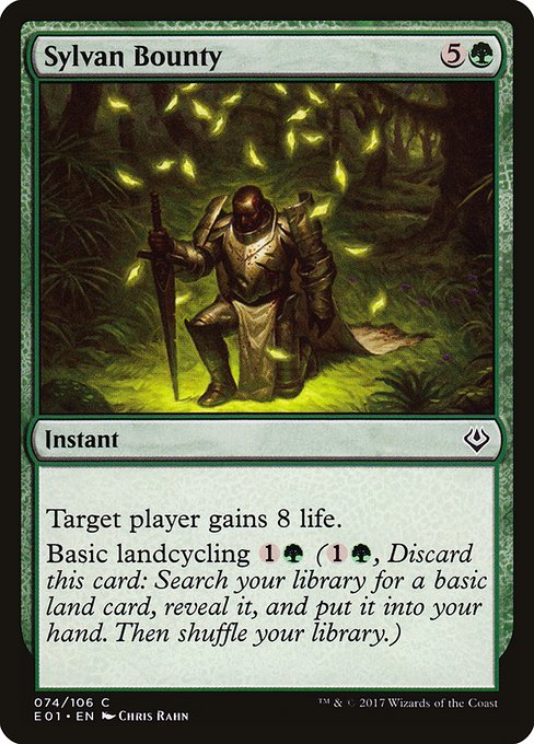 Sylvan Bounty - Archenemy: Nicol Bolas Common Card