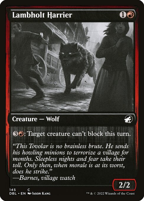 Lambholt Harrier - Innistrad: Double Feature Common Card
