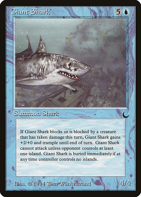 Giant Shark - The Dark Common Card