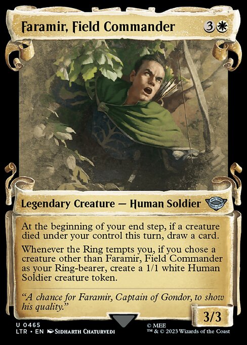 Faramir, Field Commander - The Lord of the Rings: Tales of Middle-earth Uncommon Card