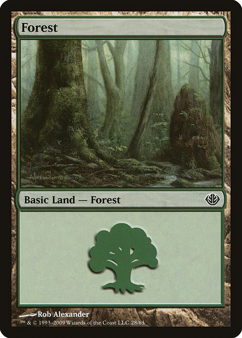 Forest - Duel Decks: Garruk vs. Liliana Common Card