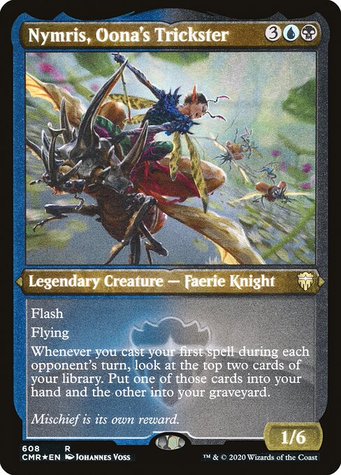 Nymris, Oona's Trickster - Commander Legends Rare Card