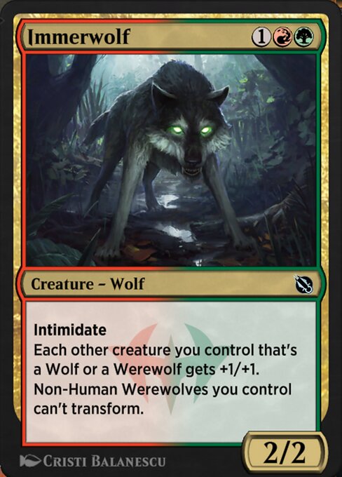 Immerwolf - Shadows of the Past Uncommon Card