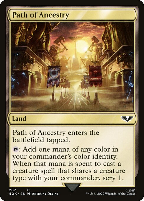Path of Ancestry - Warhammer 40,000 Commander Common Card
